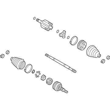 Pontiac 26093721 Axle