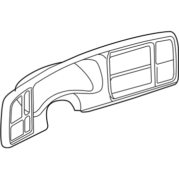 Chevy 15804936 Cluster Bezel