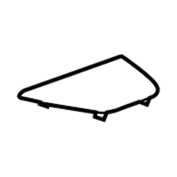 GM 22883583 Speaker Grille, Black, Front