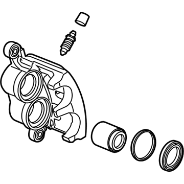 Buick Enclave Brake Caliper Repair Kit - 13539801