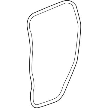2010 Hummer H3T Door Seal - 93355098
