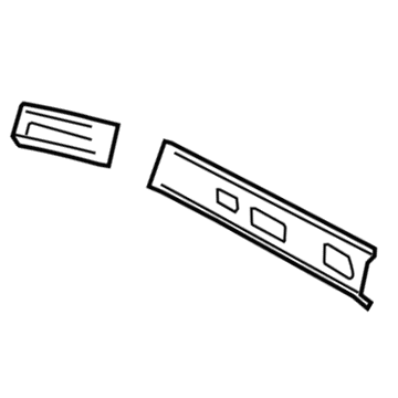 Cadillac 25918297 Inner Center Pillar