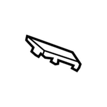 GM 22953107 Cap, Passenger Side