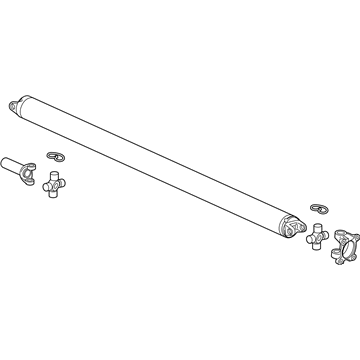 Chevy Silverado 1500 Drive Shaft - 23370122