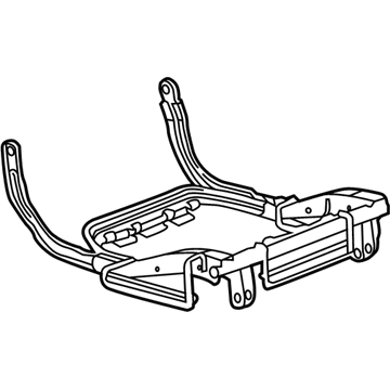 GM 22791293 Seat Adjuster, Rear