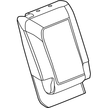 GM 22761126 Seat Back Cover, Titanium
