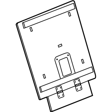 GM 22791364 Seat Back Panel, Front