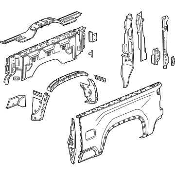 Chevy 85143940 Side Panel