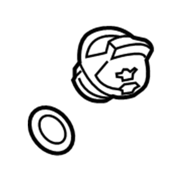 GM 12667313 Filler Cap