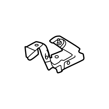 GMC 85589173 Lower Dash Panel Bracket