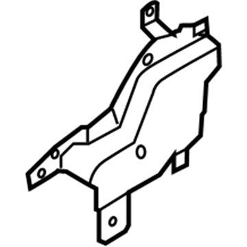 GM 19316981 Lock Bracket, Rear Passenger Side