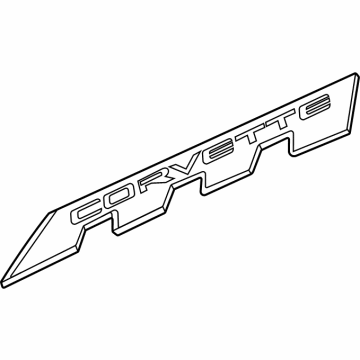 Chevy Corvette Emblem - 12693828