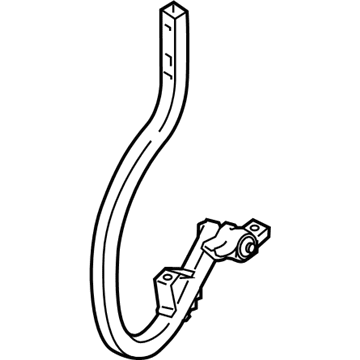 GM 84090211 Hinge, Rear Passenger Side