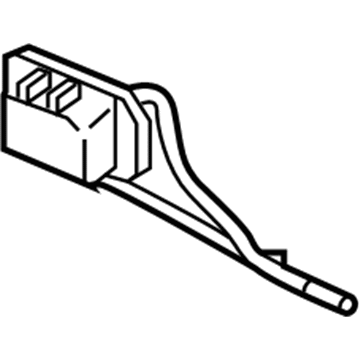 GM 84676845 Front Camera, Rear Driver Side
