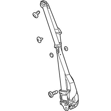 Buick Seat Belt - 19256884