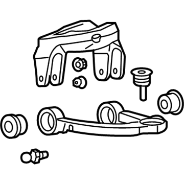 Cadillac Control Arm Bracket - 19181783