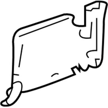 GM 15740075 Extension, Passenger Side