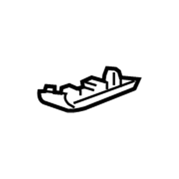 GM 89039980 Hinge Cover, Gray