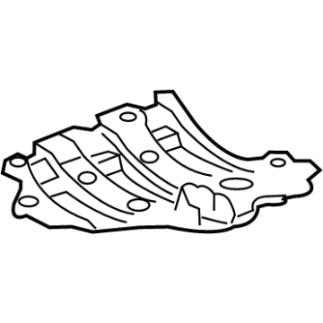 Chevy Oil Pan Baffle - 12691054