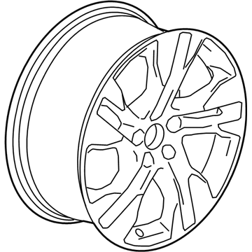 GM 13463432 Wheel, Alloy, Rear