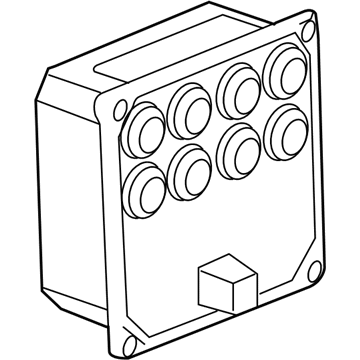 Saturn ABS Control Module - 25914148