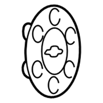 GM 9597169 Hub Cap