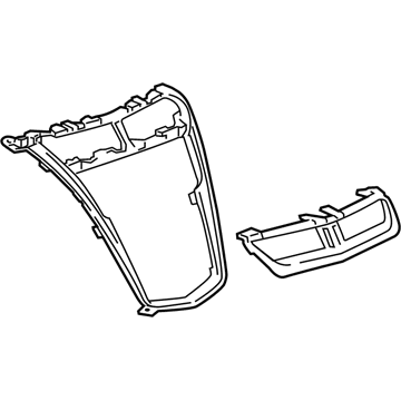 GM 84153648 Trim Assembly