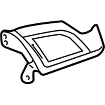 GM 23121173 Applique Panel, Bronze, Driver Side