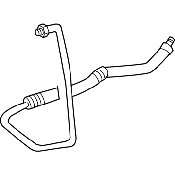 Chevy S10 Oil Cooler Hose - 15953703