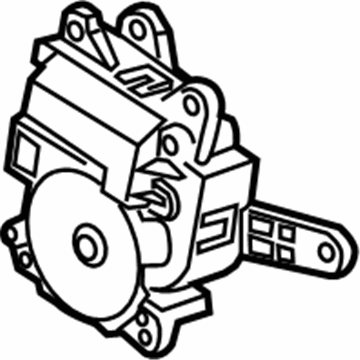 Cadillac Blend Door Actuator - 23291751