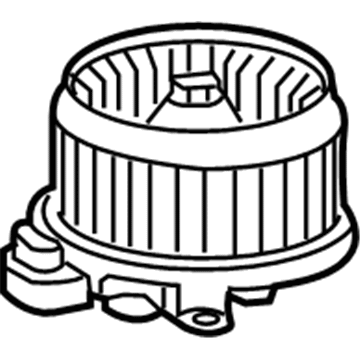 Cadillac Blower Motor - 84280245