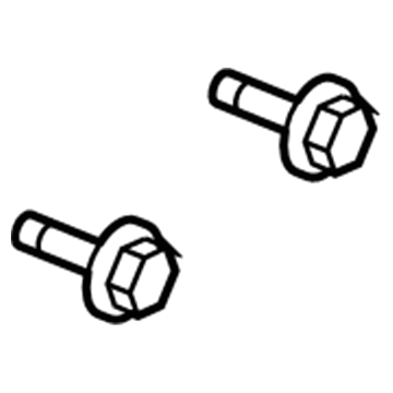 Oldsmobile 11561025 Side Bracket Bolt