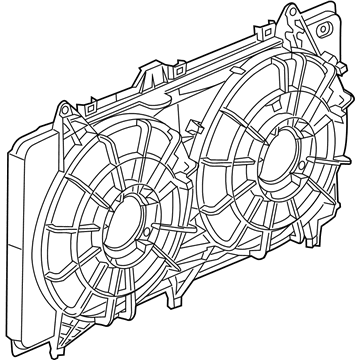 2014 Chevy Camaro Fan Shroud - 22762592