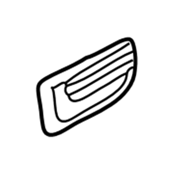 2002 GMC Yukon Door Moldings - 15091889