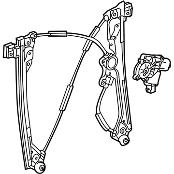 Chevy Window Regulator - 86818109