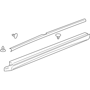 Buick 10363359 Rocker Molding