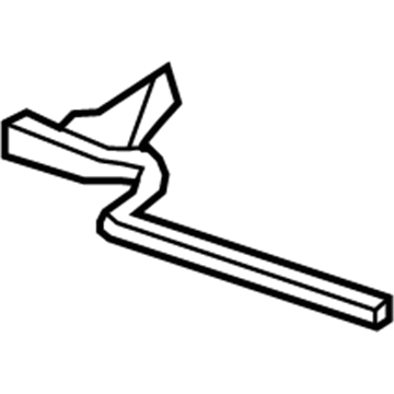 2008 Cadillac DTS Weather Strip - 20767288