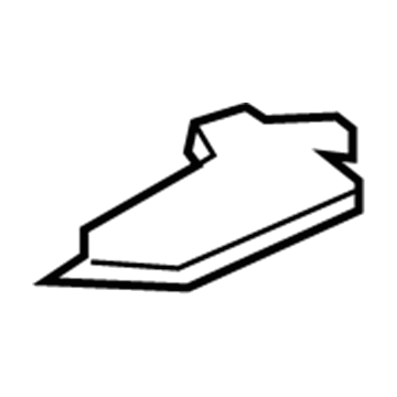 2005 Chevy Silverado 2500 HD Door Seal - 10379008