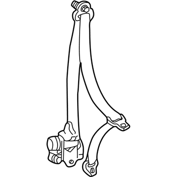 Pontiac 88972264 Belt & Retractor
