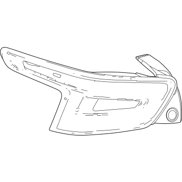 Chevy Trax Tail Light - 42865505