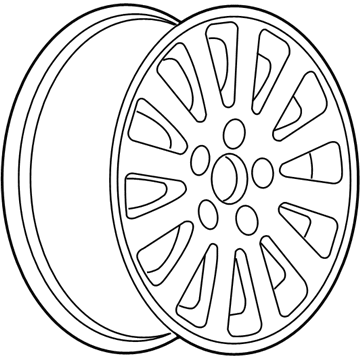 Buick 19301001 Wheel, Alloy