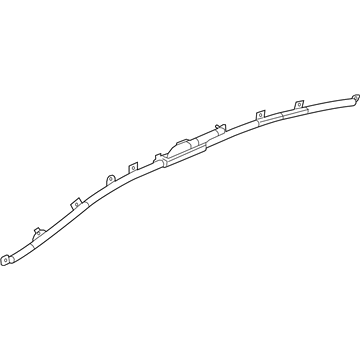 GM 84195891 Inflator Curtain, Driver Side