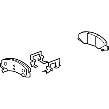 GM 20932123 Brake Pads