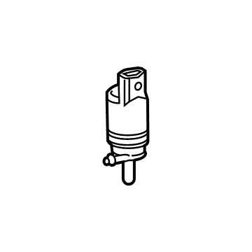 Cadillac Washer Pump - 13514504
