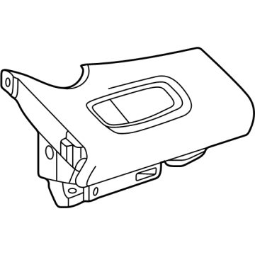 GM 42755011 Plate, Jet Black