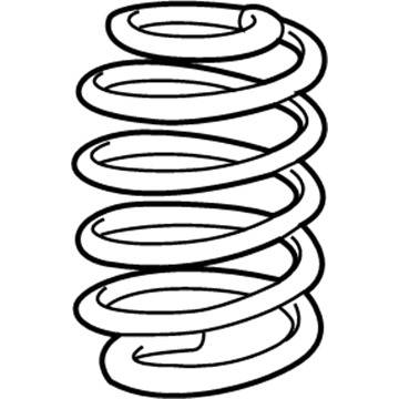 Pontiac Aztek Coil Springs - 89060180