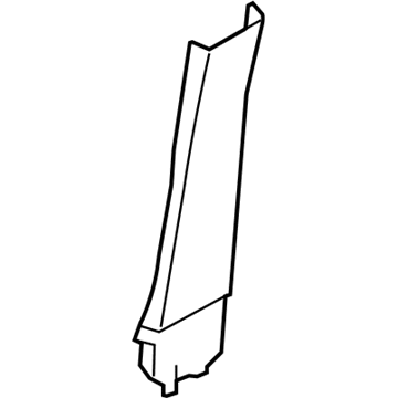 Saturn 13114294 Lower Center Pillar Trim