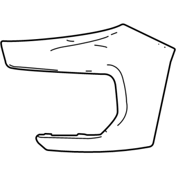 GM 84922760 Side Cover, Passenger Side
