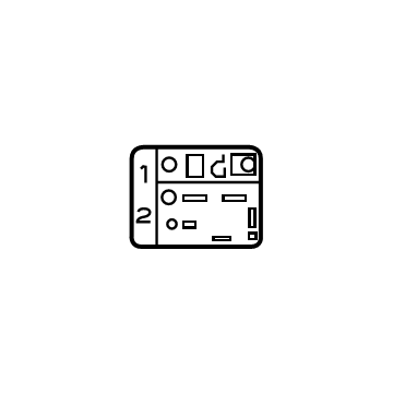 GM 87846604 A/C Label