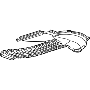 Chevy Silverado 2500 HD Air Intake Coupling - 84167146